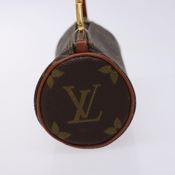 LOUIS VUITTON Monogram Papillon Pouch LV Auth - Picture 5 of 16